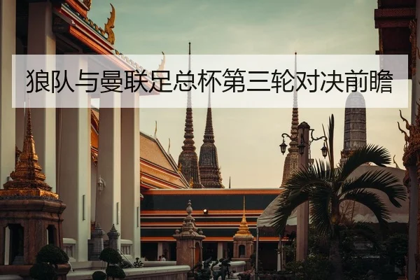 狼队与曼联足总杯第三轮对决前瞻